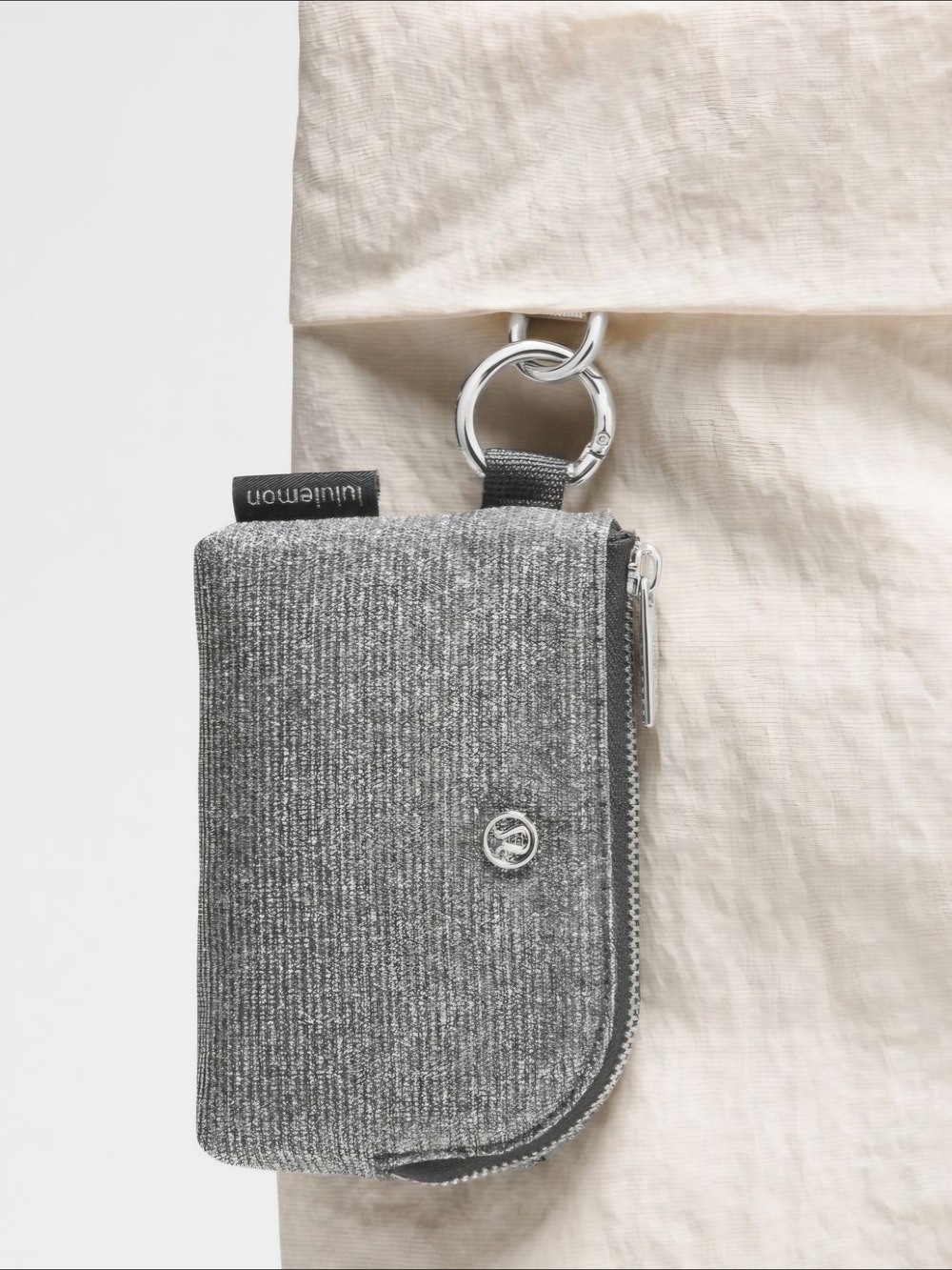 Lululemon Clippable Card Pouch Glitter - Picture 2 of 5